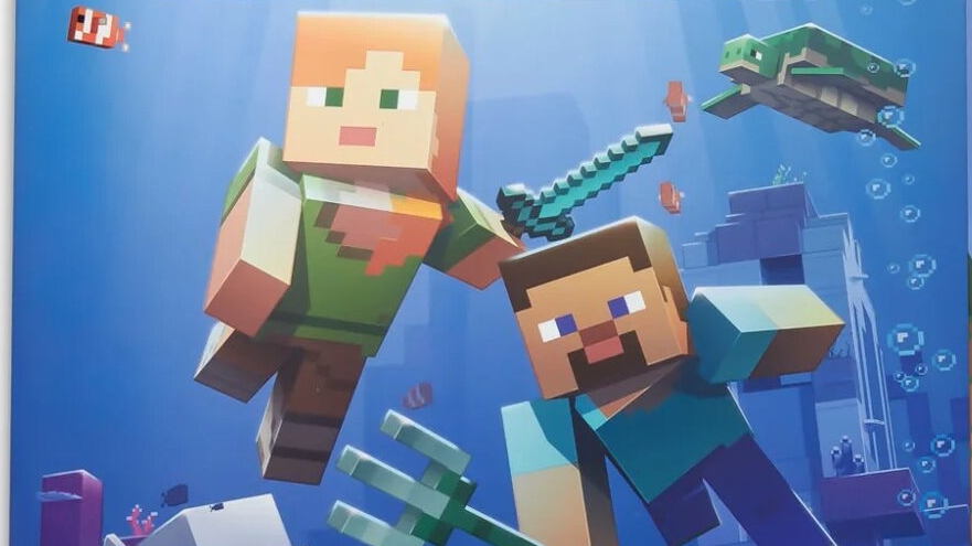 Майнкрафт наклейки 14