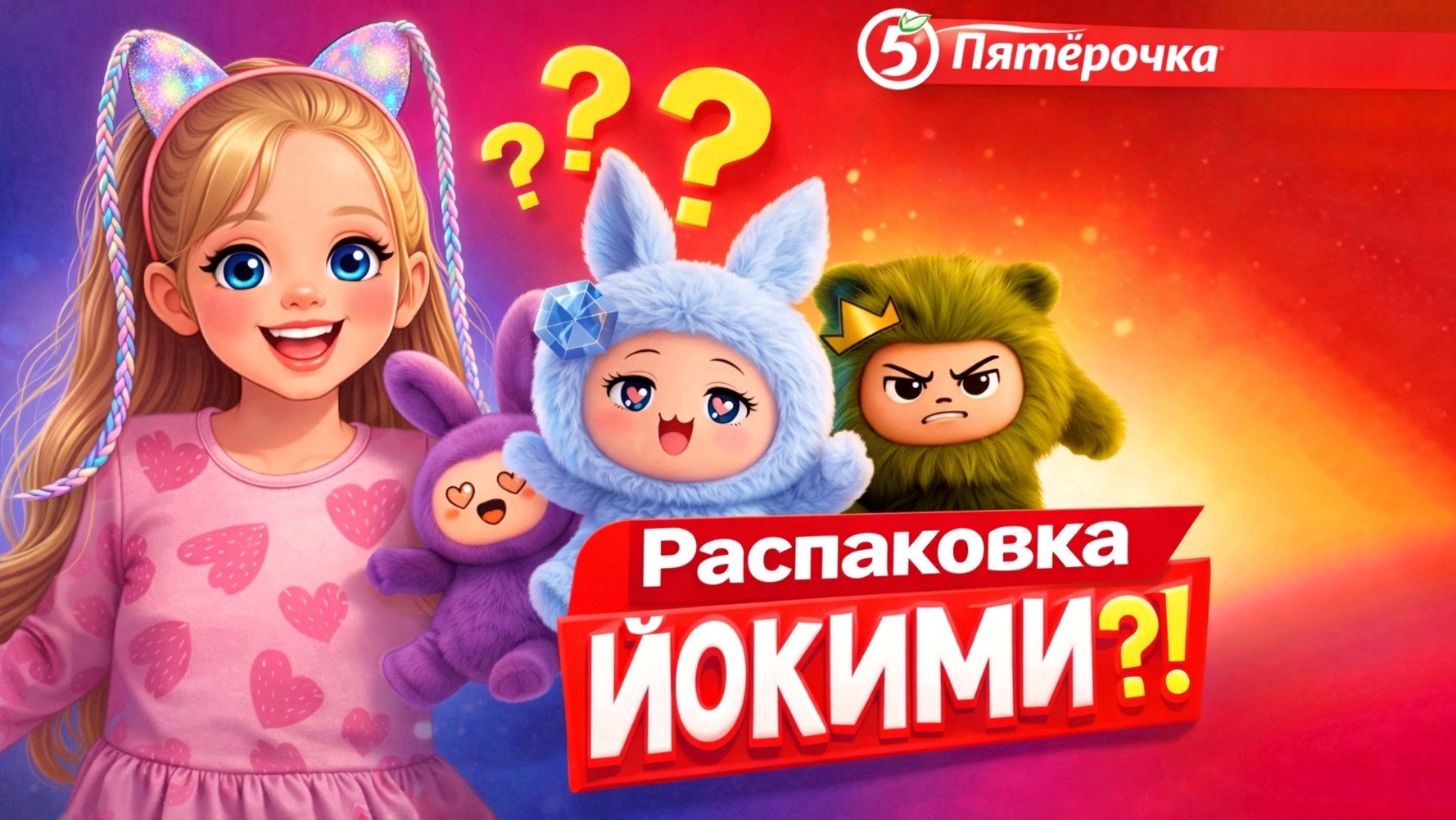 Распаковка Йокими 🎁 Кто нам попался? Сюрприз игрушки для детей 😍