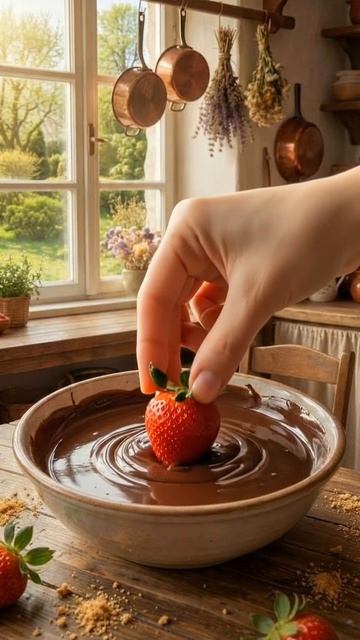 Клубника в шоколаде