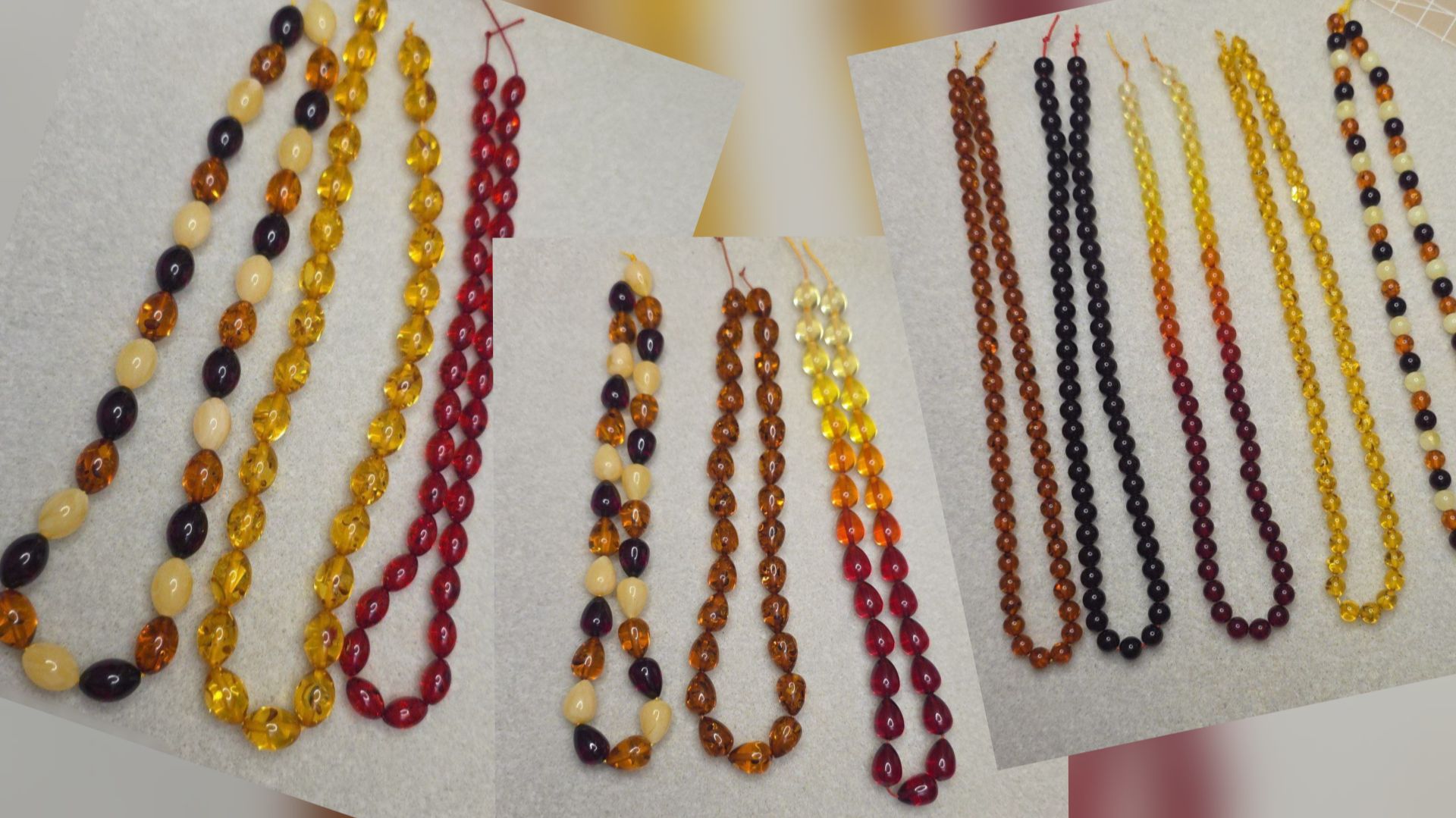 Обзор янтаря. Часть 1. Шарик, капля и олива.