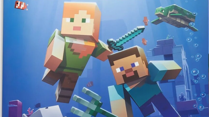 Возрождение Майнкрафт наклейки 06