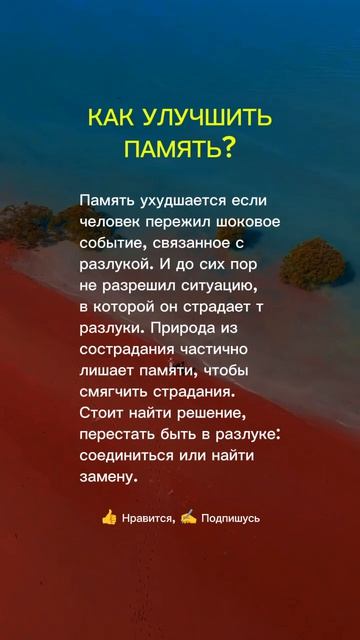 Как улучшить память?