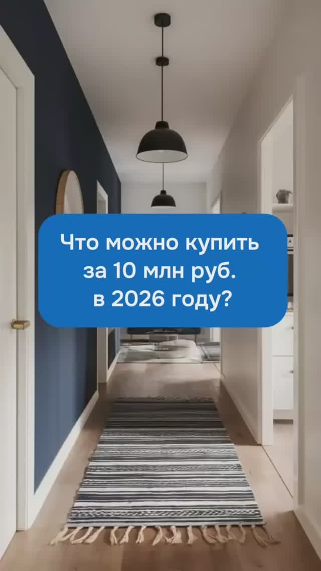Что лучше? Студия на окраине Москвы или дом с отделкой в лесу? ⚖️