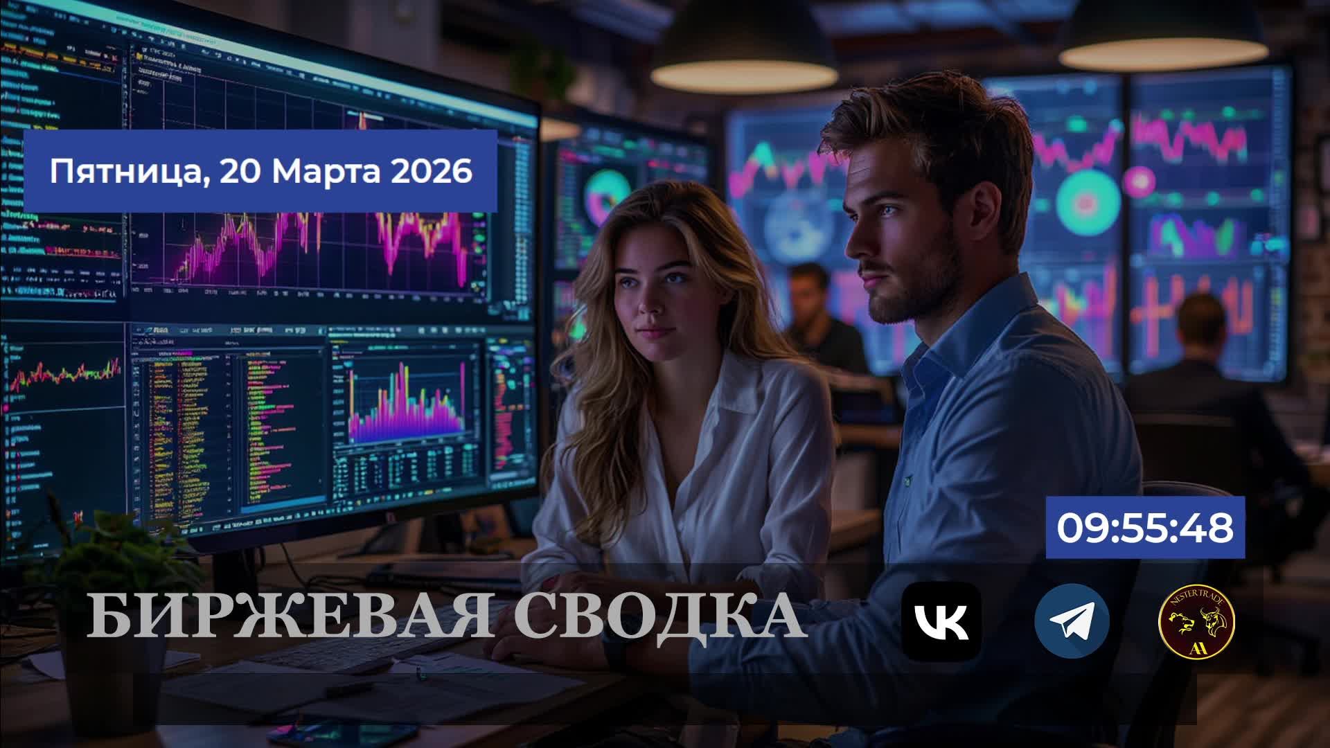 🔥Биржевая сводка  ✅ Обзор рынка