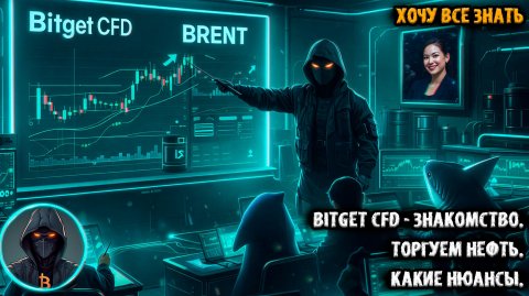 Bitget CFD знакомство как торговать нефтью Brent, металлами и др. Лот, своп, ордера, комиссии.
