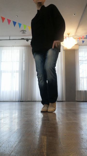 #Венский вальс. #Перемена с правой ноги часть 2. Спортивные бальные танцы