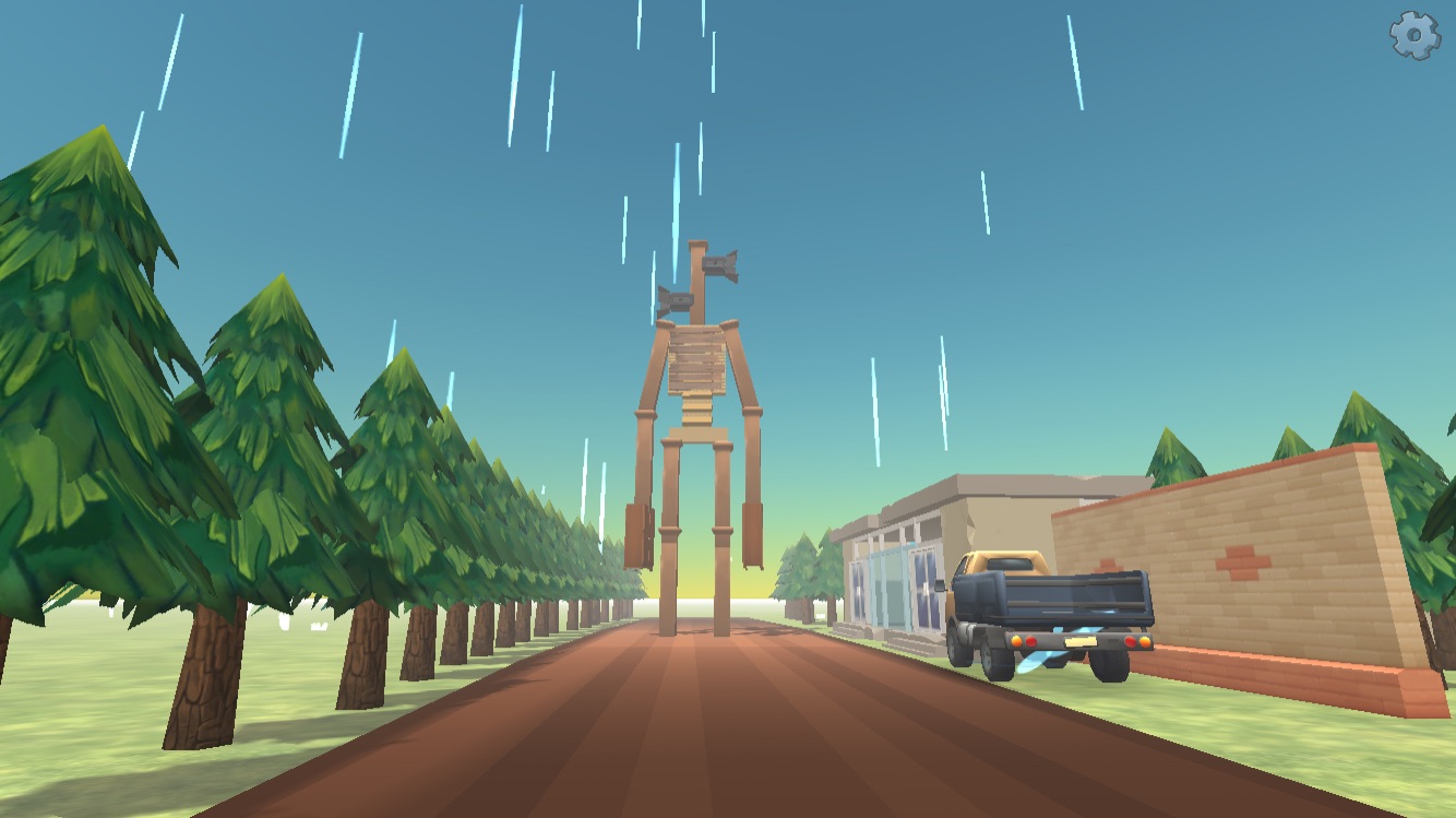 Siren Head|chicken Gun Analog Horror|эпизод 2|лес