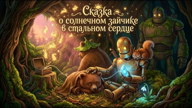 🤖 Сказка о солнечном зайчике в стальном сердце | Аудиосказка 🎧