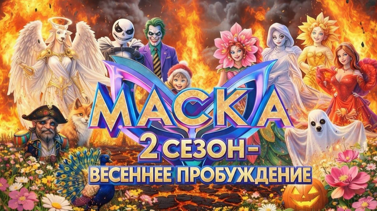 Анонс 2 сезона Шоу Маска 