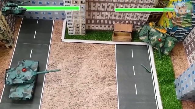 Город был крещен войной, и маленький хомячок водил танк, чтобы ожесточить врага