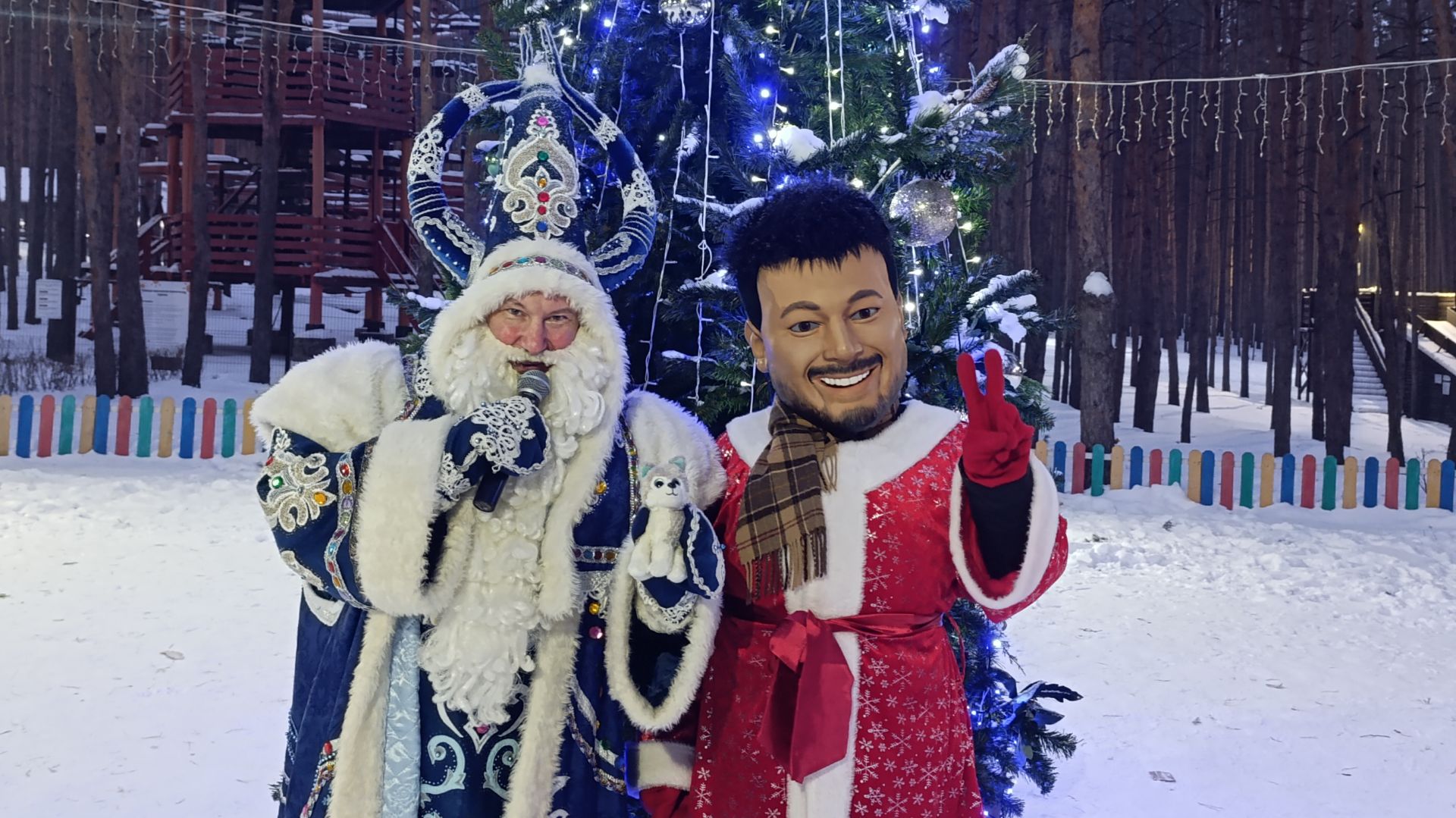 Щенок Митя и Папа Знает в Маламутово!