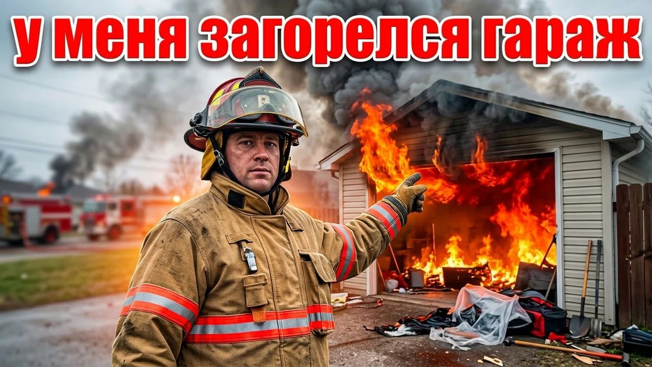 как и почему у меня горел гараж?