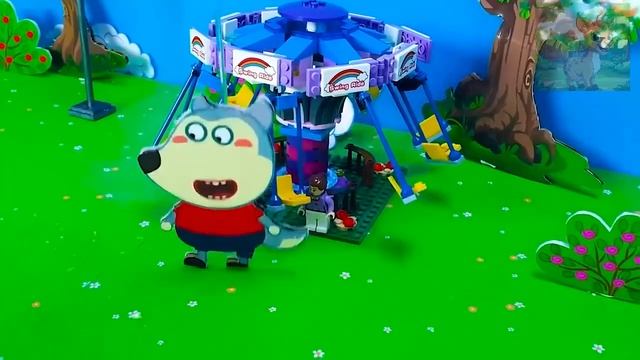 Бэби босс сбежал из дома!Маленький хомячок позвал Волка на помощь