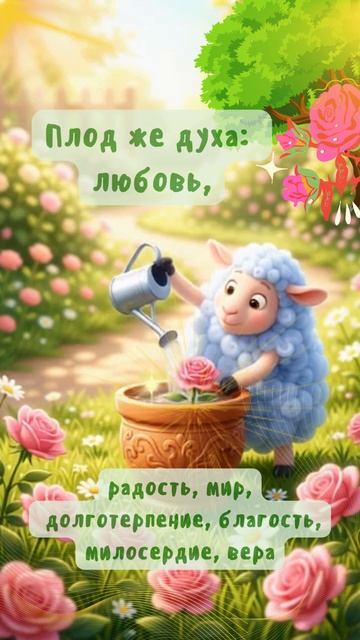 Плод же духа любовь,