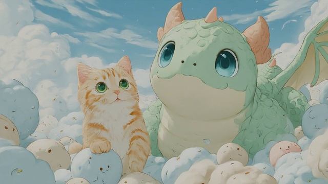 Про Дракошу, котика, и облака 🎶 😍👋21-03-2026