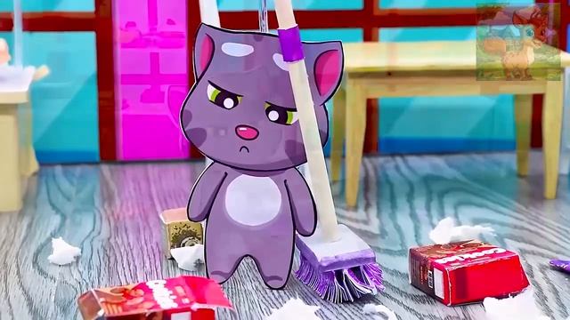 Десять лет назад маленький хомячок был усыновлен семьей кота Тома  Каким он будет десять лет спустя