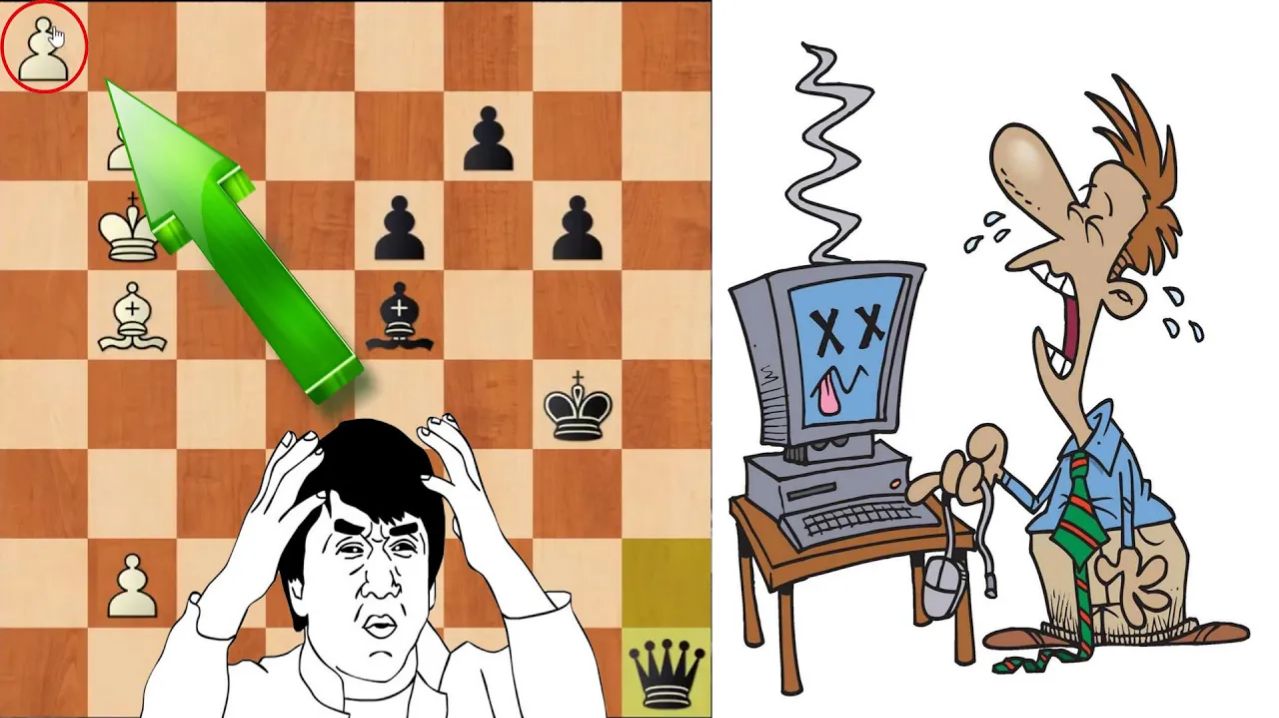 ШАХМАТЫ БЛИЦ. ФЕРЗЬ ЗАВИС НА ЛИЧЕСС. WTF