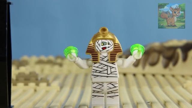 В Lego City египетской мумии не удалось сделать стоп кадр с исследователем гробниц фараонов Lego Cit
