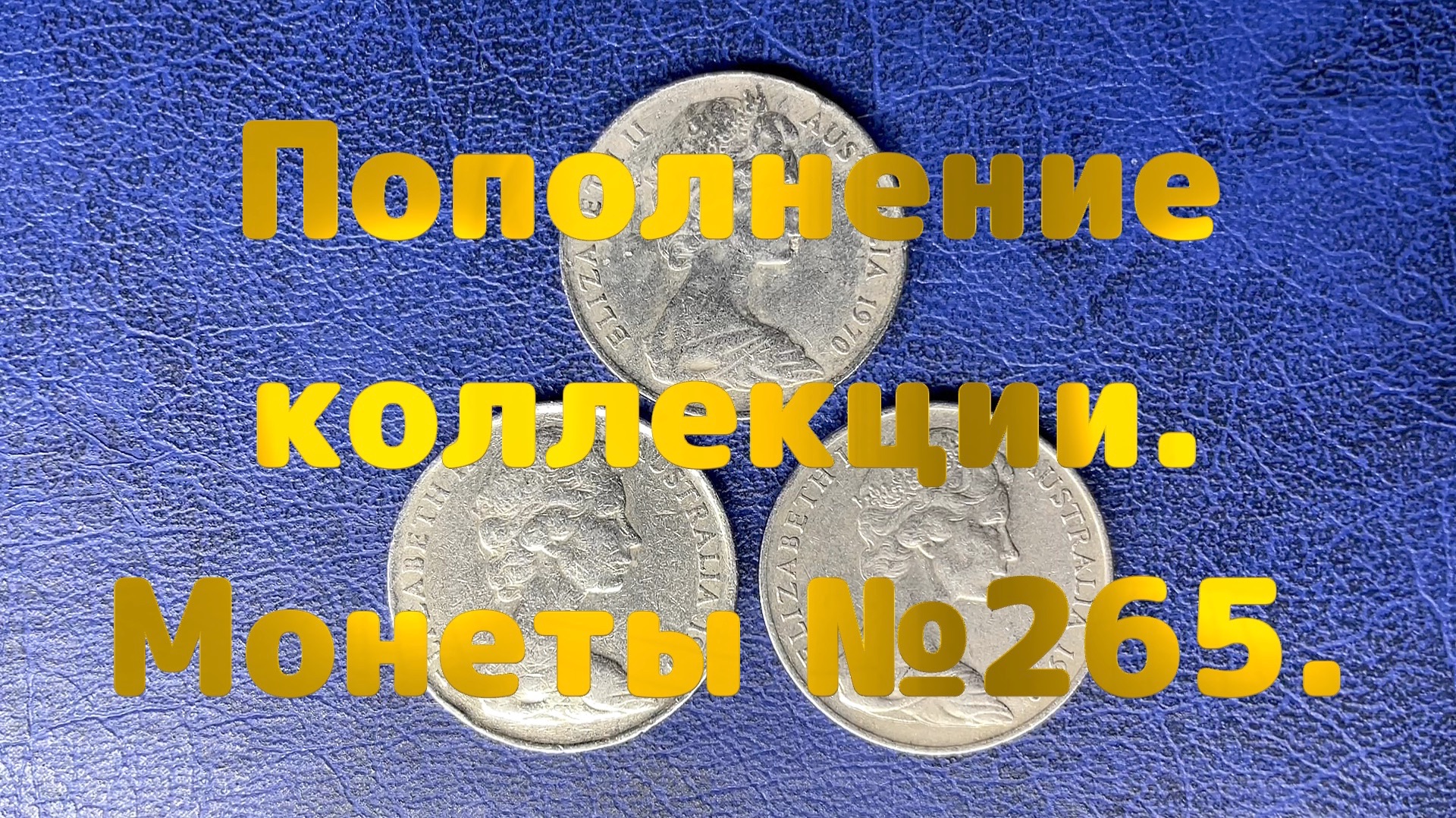 Пополнение коллекции. Монеты №265.