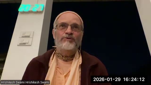 Общение с Преданными в Зуме. Вопросы и ответы. О цели жизни. О точке опоры и другое