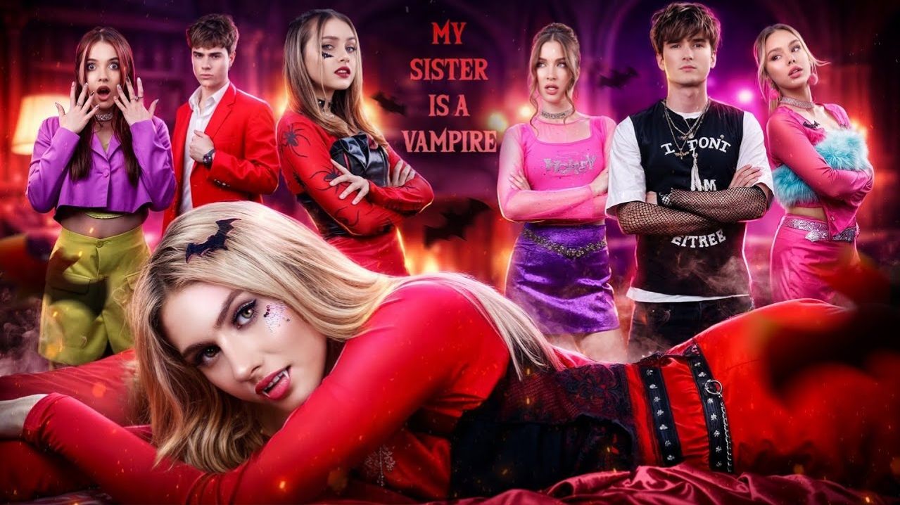 [ Новая серия Тим Тин ] - Я Завидую Своей Новой Сестре! Моя Сестра - Вампир