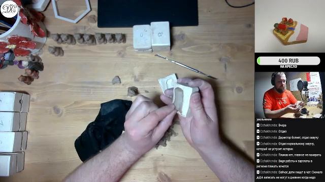 Творческий стрим. 43/333 суслика. День 3 #ДС_керамист #DSceramist