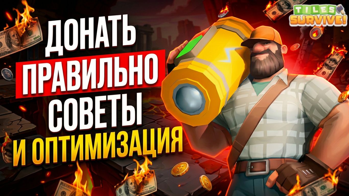 ПРАВИЛЬНЫЙ ДОНАТ В ИГРУ TILES SURVIVE + ПАРУ СОВЕТОВ