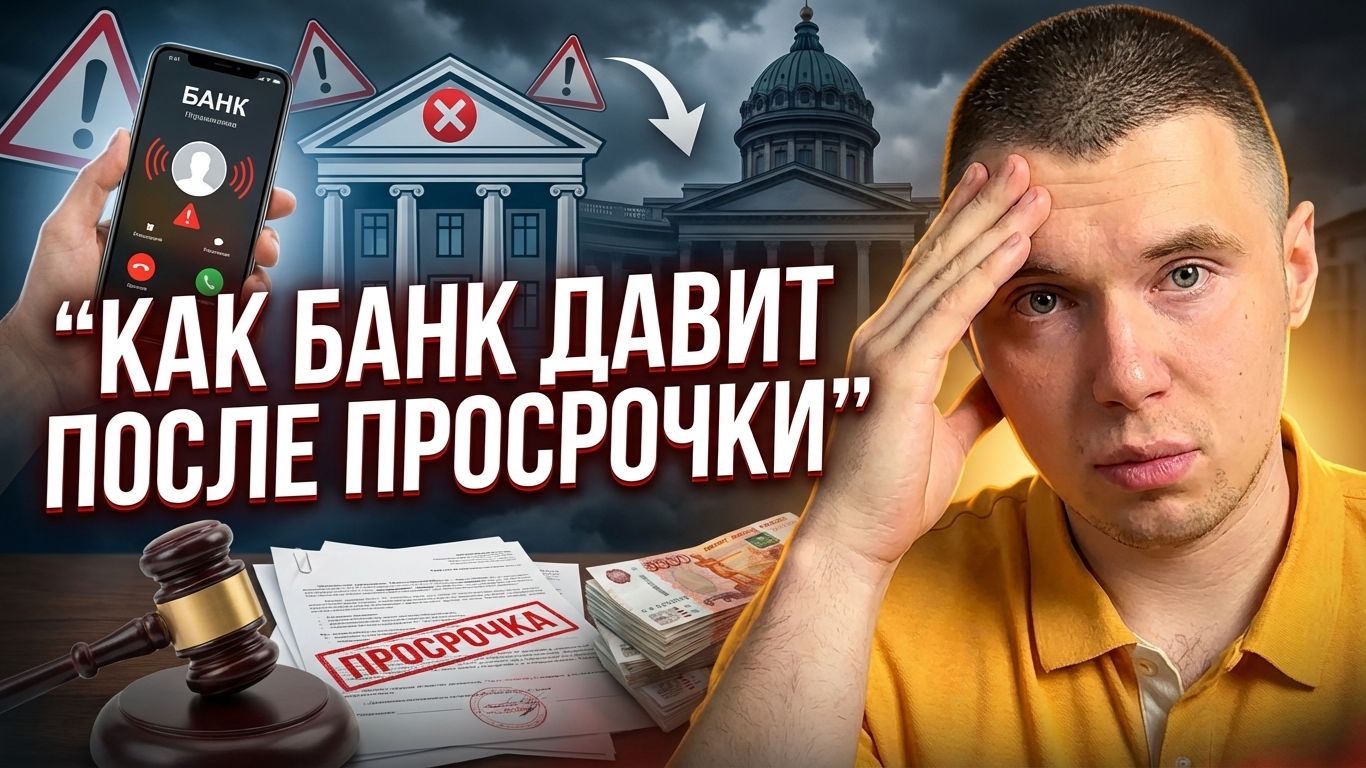 Просрочка по кредиту: что делает банк и когда будет суд