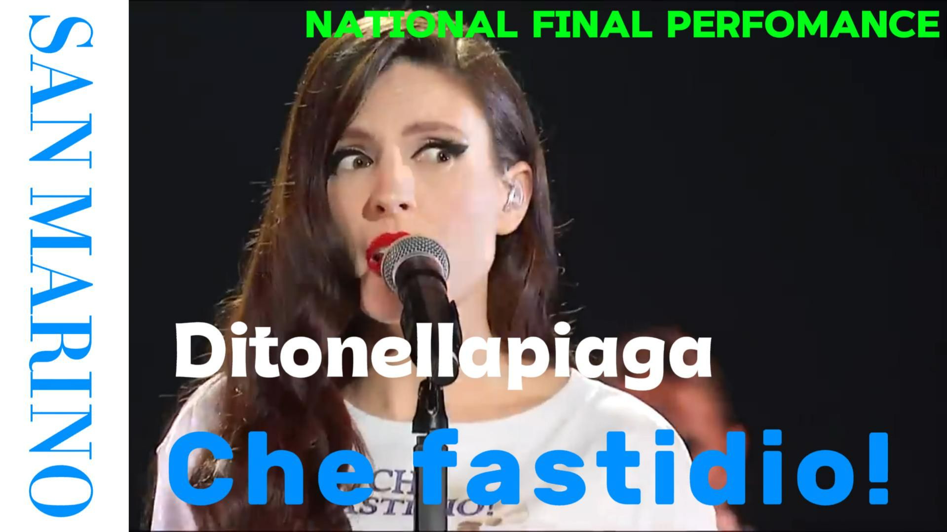 Ditonellapiaga - Che Fastidio! | Сан-Марино 🇸🇲 | Официальный Клип | Иновидение 2026