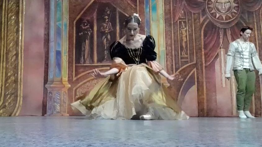 Жизель, вариация - балерина Маргарита Андреева