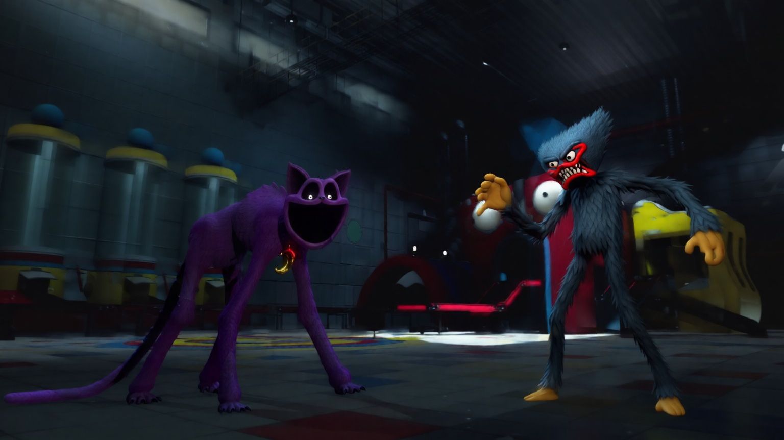 CatNap VS HuggyBuggy/ Кот дремот против обнимашки