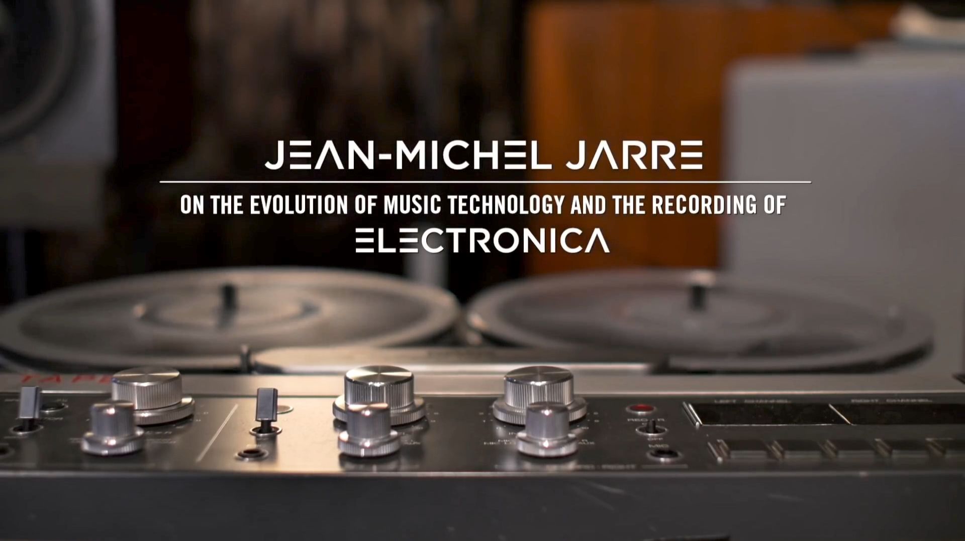 Жан-Мишель Жарр (Jean-Michel Jarre) об эволюции музыкальных технологий и записи в электронике