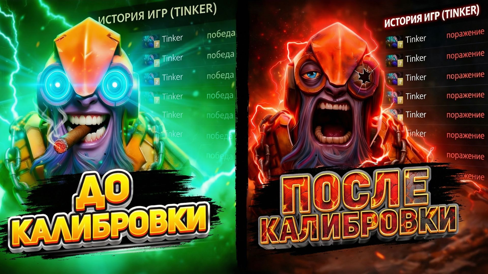 НИКОГДА НЕ ЖМИ РЕКАЛИБРОВКУ. Гайд Tinker Dota2