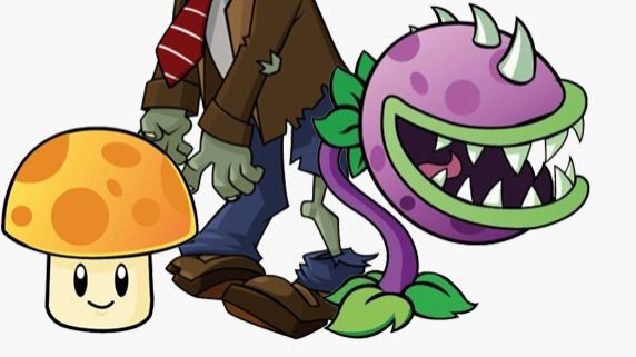 Plants Vs Zombies. Часть 5 - ленивый Спорогриб