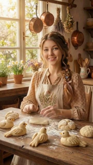 Булочки «Жаворонки» 🐦