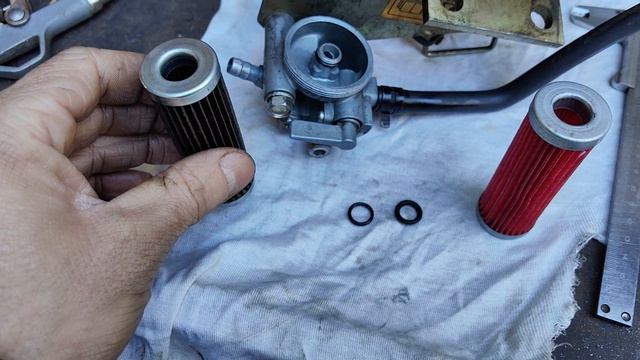 Нюанс при замене топливного фильтра миниэкскаватора Kubota