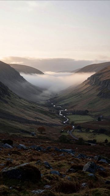 Тайна горного ущелья: красота природы #горныепейзажи #природа #путешествия