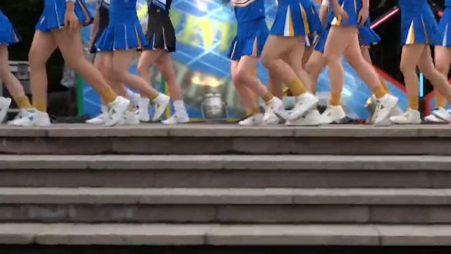 August 30, 2014. Sendai Ikuei Cheerleaders 2 24-Hour Television Miyagi, Sendai,