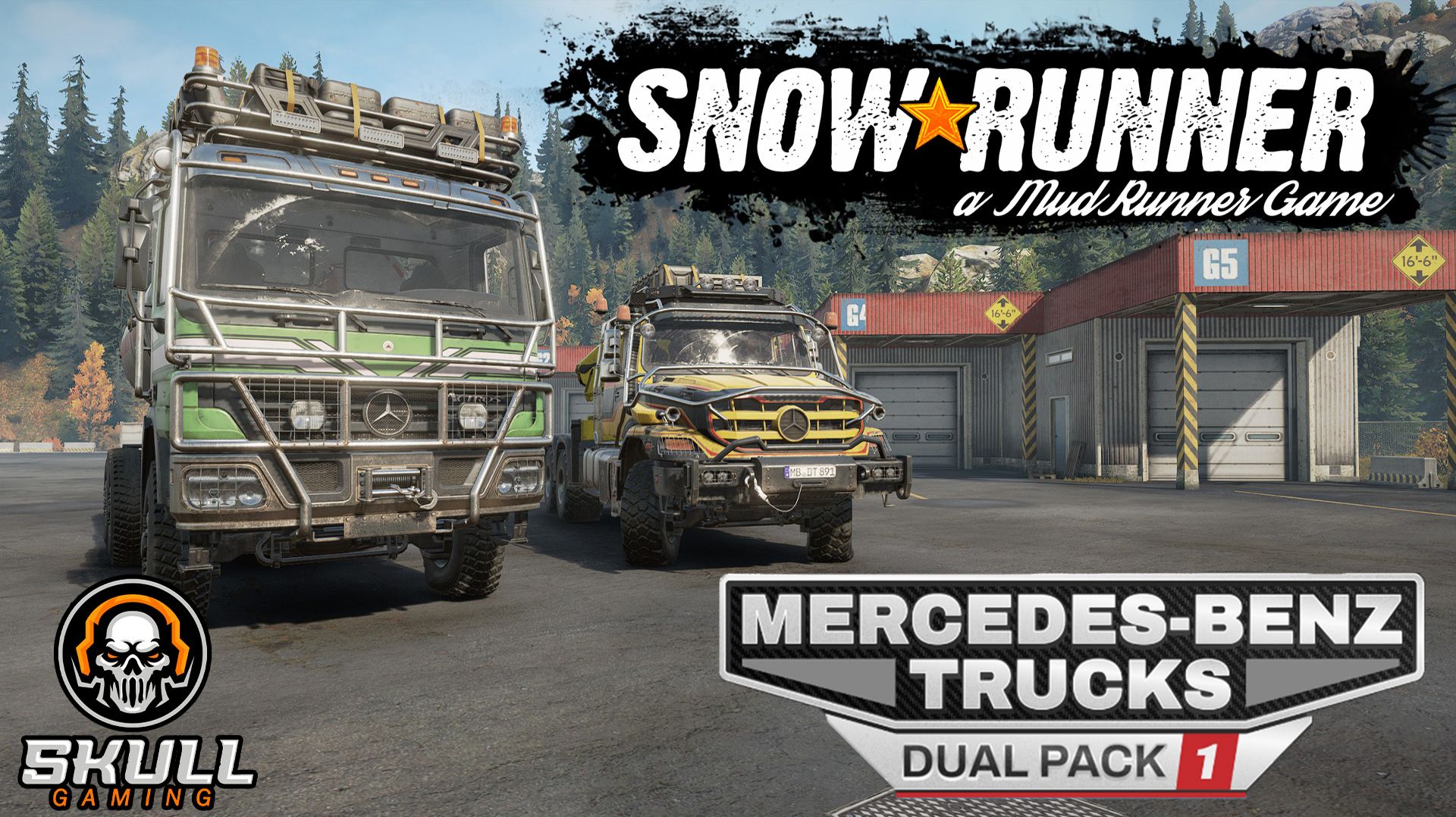 SNOWRUNNER /МЭН!!!! DLC Merсedes / MOZA+ZShifterPro. STREAM!!! #snowrunner