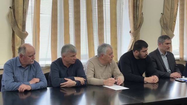 Совещание с представителями строительного бизнеса