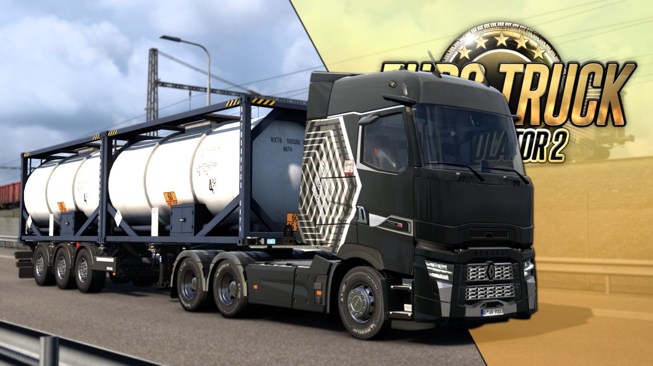 САМЫЙ ОБЫЧНЫЙ РЕЙС? ЧТО ПРОИСХОДИТ? — Euro Truck Simulator 2 (1.58.1.4s)