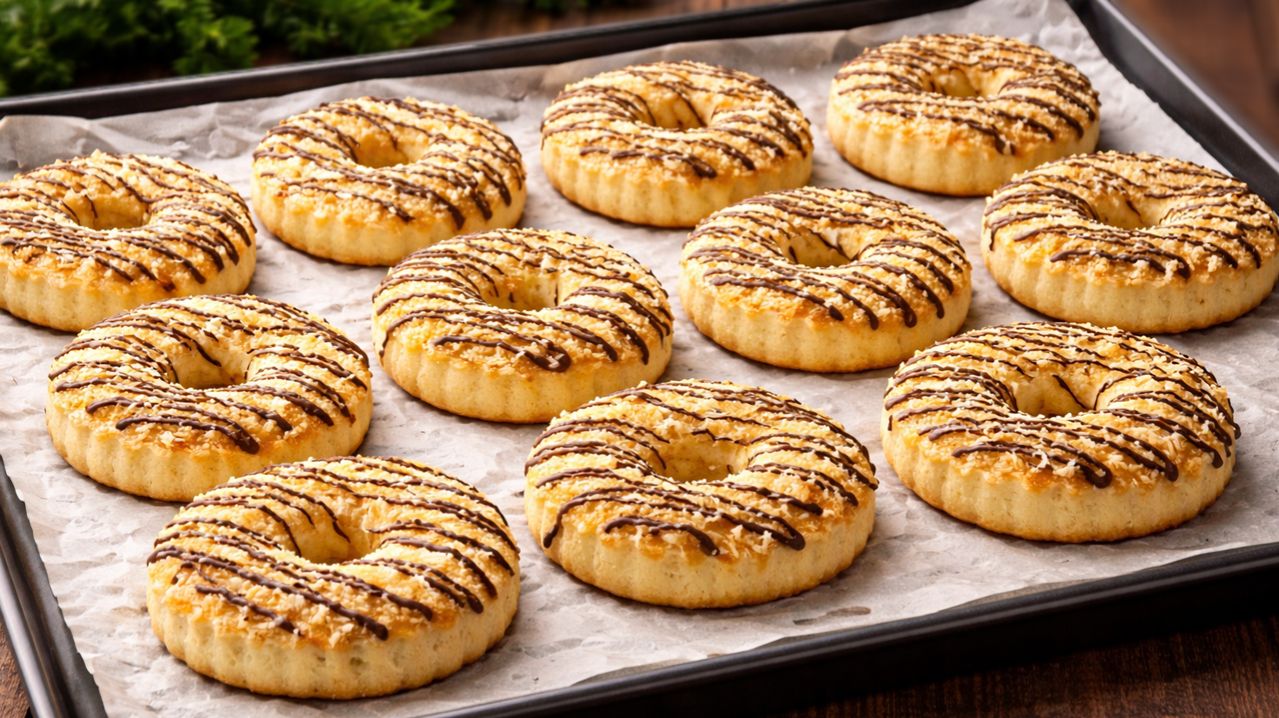 Лучший рецепт песочного печенья! Нежные колечки - тают во рту!