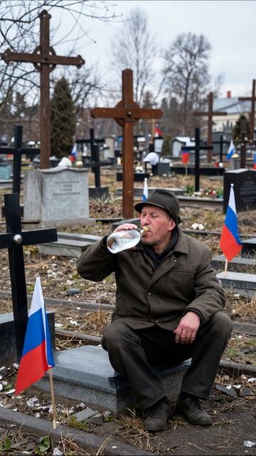 Безысходность на кладбище: Печаль и забвение #потеря #безысходность #печаль