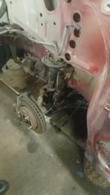 Замена рычага на Митсубиси кольт