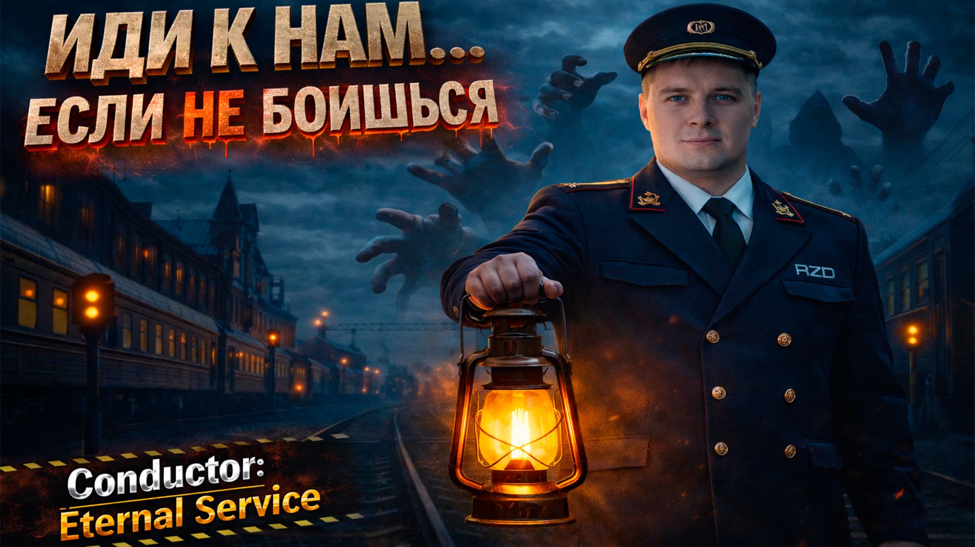 ИДИ К НАМ… но назад пути нет | РЖД как хоррор-игра