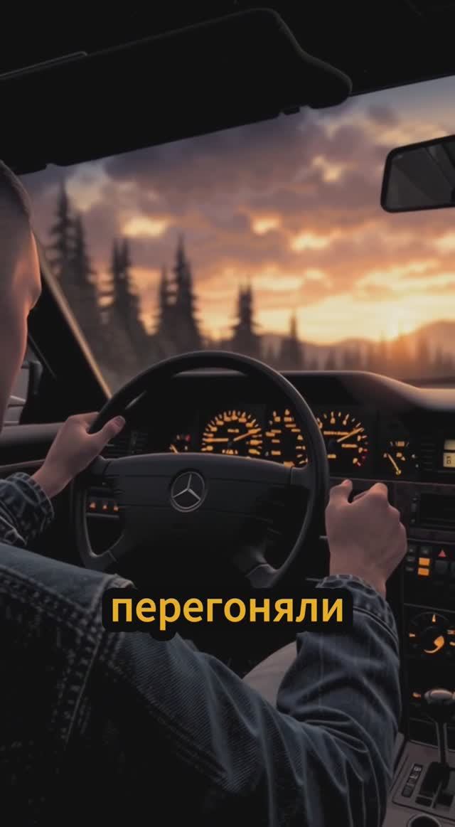 Общак в запаске: Перегон Мерседеса