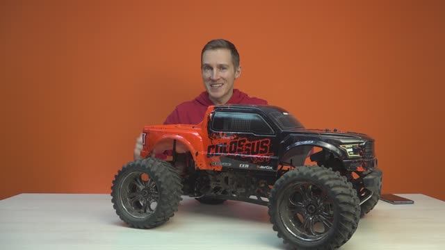 CEN Ripper 1/7, тест машины на пульте