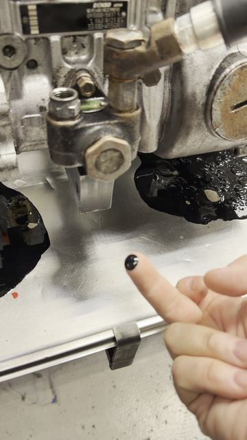 Черное масло в ТНВД