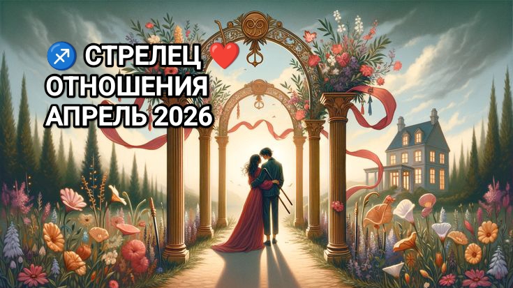 ♐ СТРЕЛЕЦ ❤️ ОТНОШЕНИЯ АПРЕЛЬ 2026