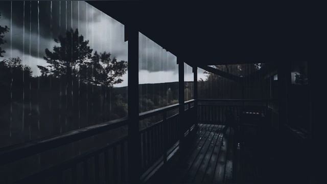 Дождь в лесу | Шум дождя для сна 3 час | Сильный дождь — глубокий сон | Дождь для расслабления